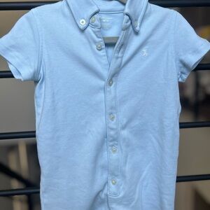 SOLD Ralph Lauren Baby Boys Shortall One Piece Romper